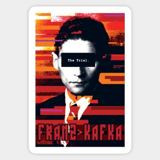 Franz Kafka - The Trial and the Nightmare Sticker